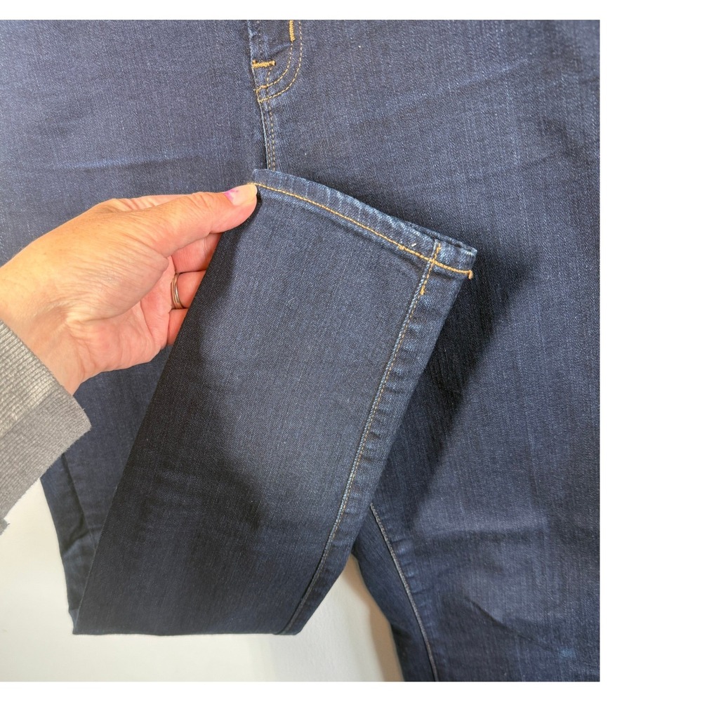 J.Crew Toothpick Skinny Jeans Dark Indigo Blue Stretch Denim Womens 28 Casual - Picture 5 of 9